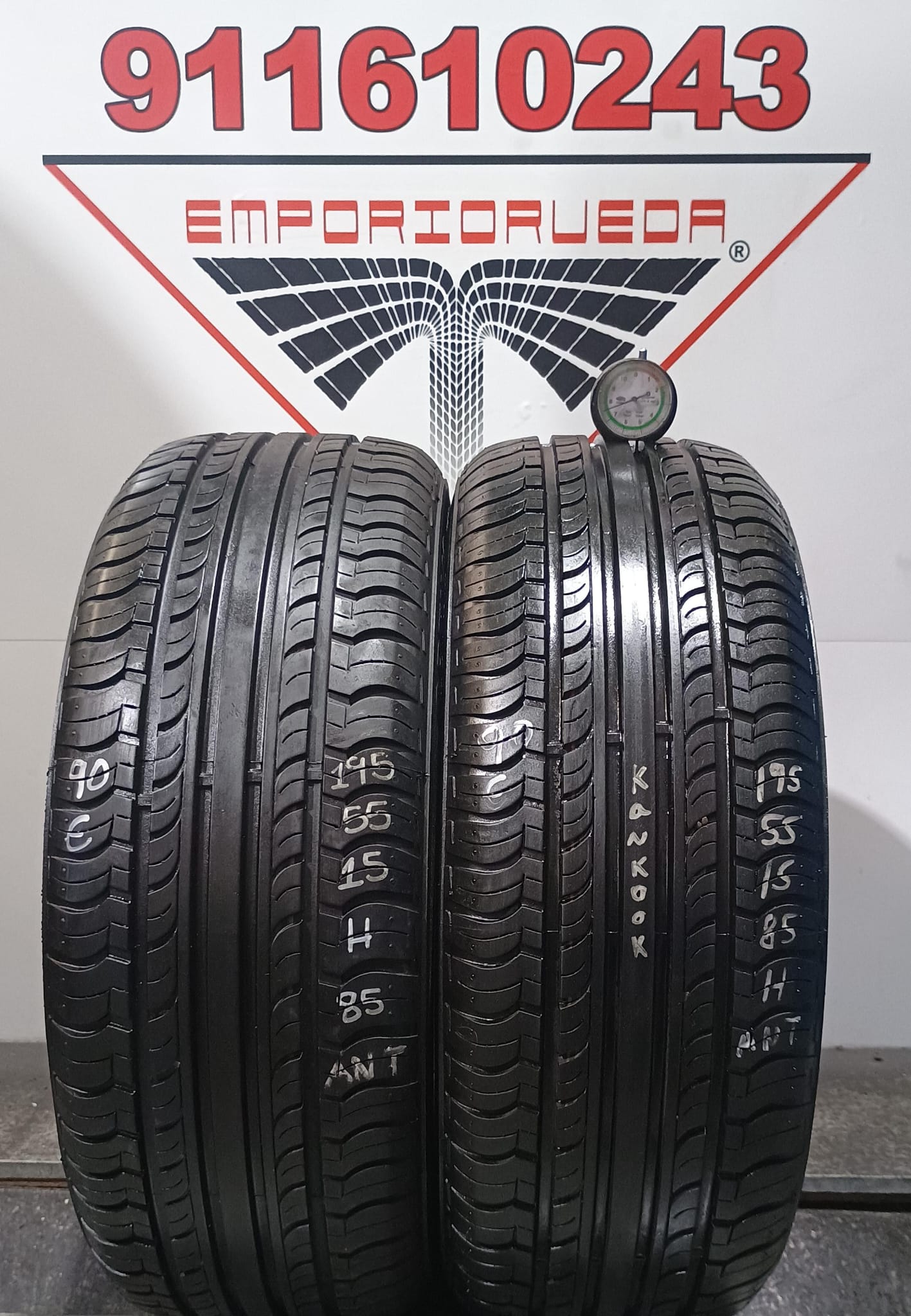 HANKOOK OPTIMO K415 USADO  195/55 R15 85 H